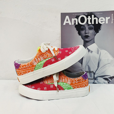 Klasikinė prabanga, 2021 m. NAUJI Moteriški drobiniai batai Madingi sportbačiai Zebro raštu Moteriški mišrių spalvų Žemo kirpimo laisvalaikio batai Moteriški batai