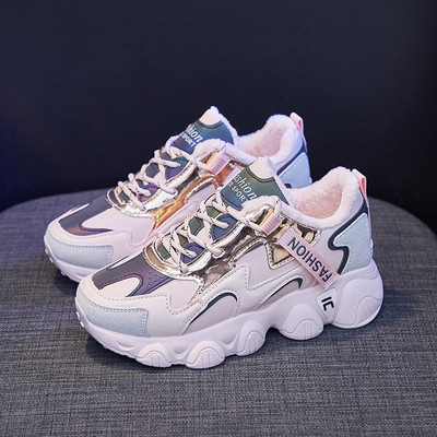 Ανοιξιάτικο Νέο Ευέλικτο Αναπνεύσιμο Αθλητικά Παπούτσια Δρόμου Γυναικεία Υποδήματα Φοιτητικά για τρέξιμο Γυναικεία Ανυψωμένα Παπούτσια Casual P-C08