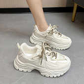 Brändi naiste kingad 2023 Uue disaineri hingavad naiste tossud Korea moe beež naiste spordijalatsid Zapatos Mujer