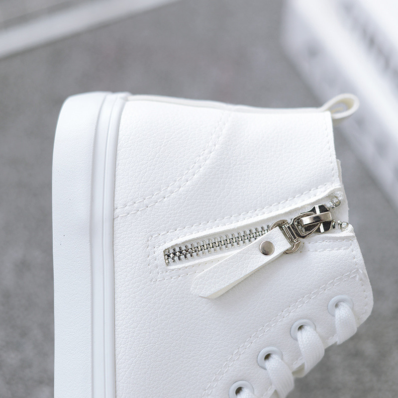 Γυναικεία παπούτσια Μπότες Ψηλά πάνινα παπούτσια Άνοιξη φθινόπωρο μόδα Casual Loafers Γυναικεία Flats Skateboard Vulcanize Παπούτσια Γυναικεία Γυναικεία