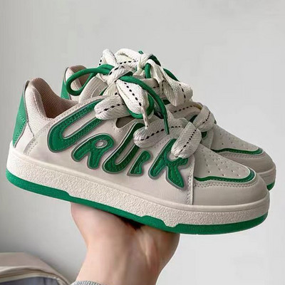 Γυναικεία Casual Παπούτσια Γραφικά Colorblock Μπροστινά παπούτσια για πατίνι Ευέλικτα αντιολισθητικά αθλητικά παπούτσια Γυναικεία παπούτσια 2023