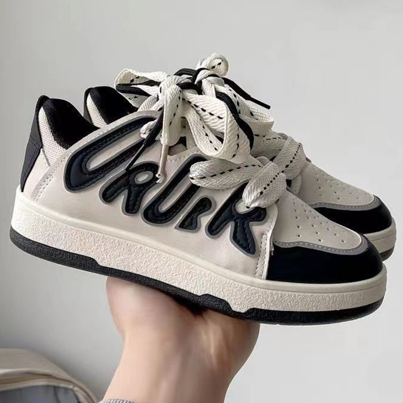 Γυναικεία Casual Παπούτσια Γραφικά Colorblock Μπροστινά παπούτσια για πατίνι Ευέλικτα αντιολισθητικά αθλητικά παπούτσια Γυναικεία παπούτσια 2023