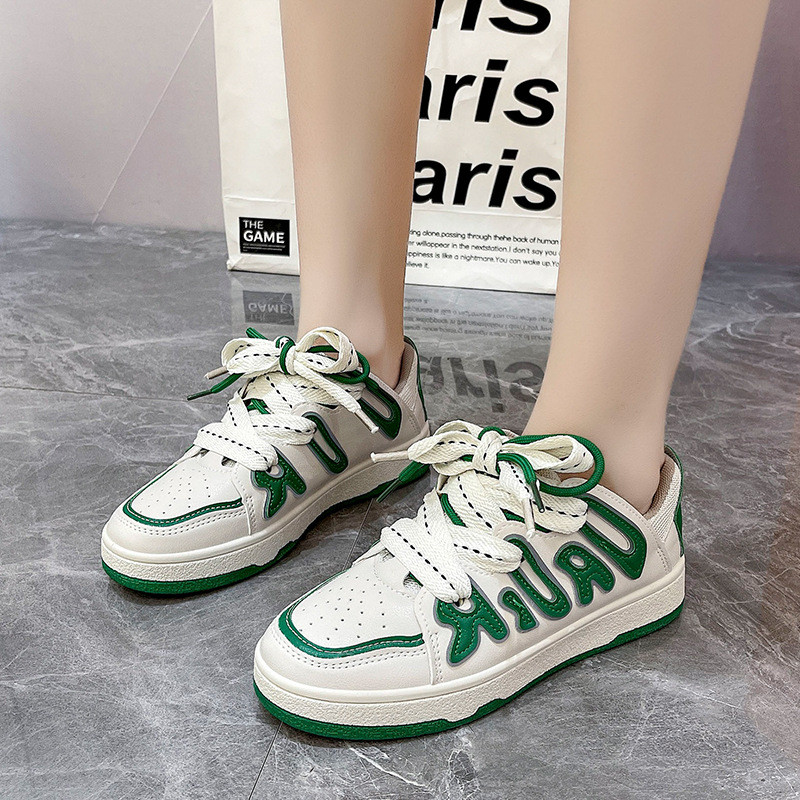 Γυναικεία Casual Παπούτσια Γραφικά Colorblock Μπροστινά παπούτσια για πατίνι Ευέλικτα αντιολισθητικά αθλητικά παπούτσια Γυναικεία παπούτσια 2023