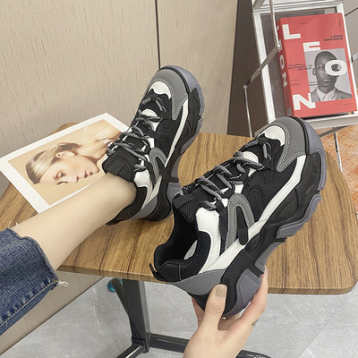 Uus platvorm, mood, vabaaja tursked tossud, naiste sügis, naiste, paksu tallaga, paksu põhjaga tossud Zapatos De Mujer