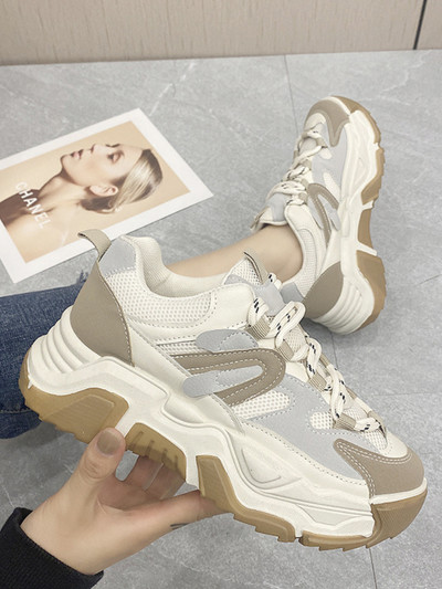 Uus platvorm, mood, vabaaja tursked tossud, naiste sügis, naiste, paksu tallaga, paksu põhjaga tossud Zapatos De Mujer