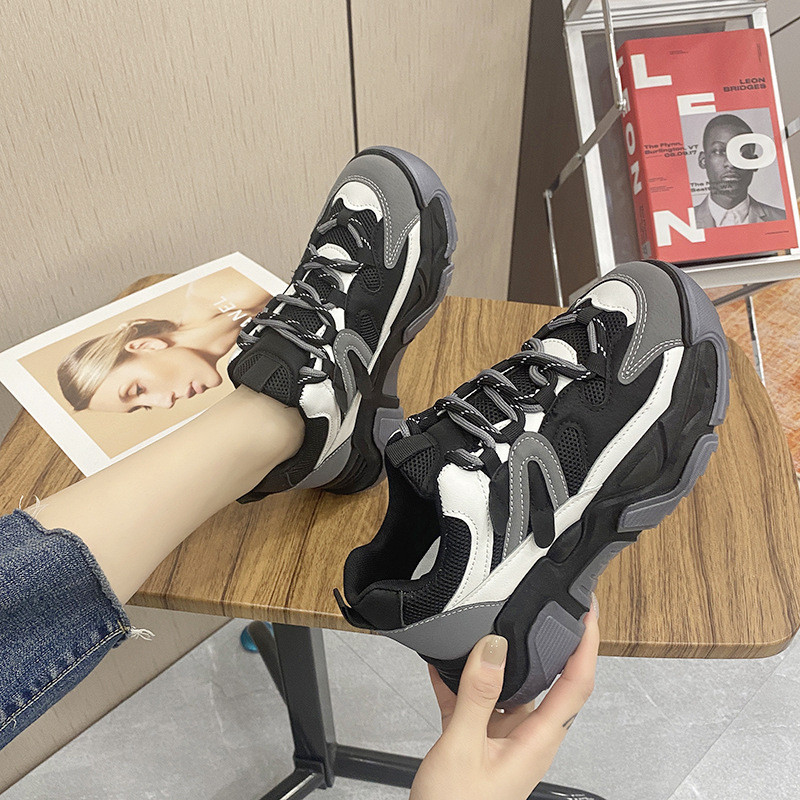 Uus platvorm, mood, vabaaja tursked tossud, naiste sügis, naiste, paksu tallaga, paksu põhjaga tossud Zapatos De Mujer