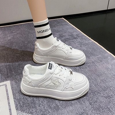 Χονδρή σόλα Casual Λευκά Παπούτσια Γυναικεία Αθλητικά Παπούτσια Γυναικεία Αθλητικά Παπούτσια Βουλκανιζέ Running Fashion Παπούτσια Γυναικεία Παπούτσια Traf