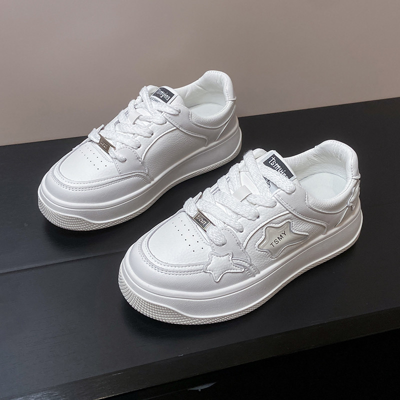 Χονδρή σόλα Casual Λευκά Παπούτσια Γυναικεία Αθλητικά Παπούτσια Γυναικεία Αθλητικά Παπούτσια Βουλκανιζέ Running Fashion Παπούτσια Γυναικεία Παπούτσια Traf