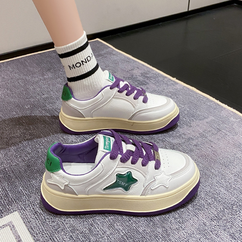 Χονδρή σόλα Casual Λευκά Παπούτσια Γυναικεία Αθλητικά Παπούτσια Γυναικεία Αθλητικά Παπούτσια Βουλκανιζέ Running Fashion Παπούτσια Γυναικεία Παπούτσια Traf