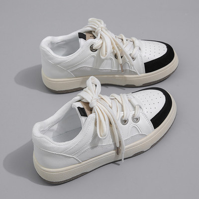 Kevad/sügis 2022 uued kingad naistele Moodsad, hingavad madala lõikega nööriga mitmevärvilised naistejalatsid Naiste jalatsid