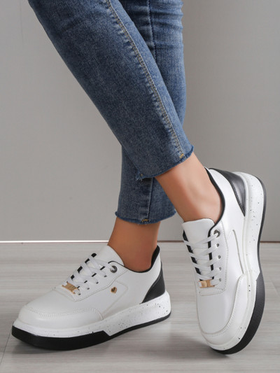 Moteriški žieminiai sportbačiai Vyriški vulkanizuotos platformos bėgimo bateliai apvalūs odiniai suvarstomi guminiai batai Aukštos kokybės prabangus prekės ženklas