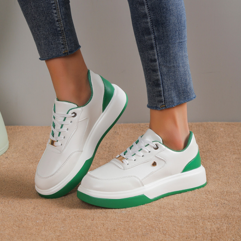 Naiste talvetossud Meeste vulkaniseeritud platvormiga jooksujalatsid ümmarguse varbaga nahast paeltega kummist tallajalatsid Kvaliteetne luksusbränd