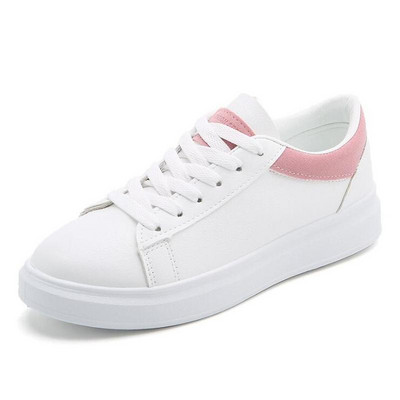 Νέα μόδα πάνινα παπούτσια Γυναικεία Ανοιξιάτικα φθινόπωρα αναπνεύσιμα παπούτσια φλατ Γυναικεία κορδόνια Zapatos De Mujer Γυναικεία αθλητικά παπούτσια