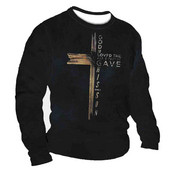 Tricou de stradă cu mâneci lungi imprimat la modă pentru bărbați subțiri de toamnă, tricou personalizat pentru sport în aer liber pentru bărbați.