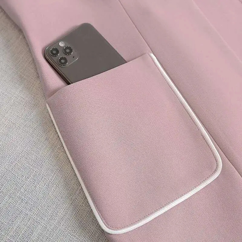 2023. Jesen Zima Novi tanki ženski prsluk Jakna s udobnim otvorenim ovratnikom Modni ženski elegantni kaput s jednim gumbom za slobodno vrijeme