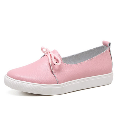 Naiste kingad Lamedad lõhestatud nahast veisenahast vabaaja jalanõud Naiste pehme pind, pluss suurus 44 Kvaliteetsed naiste kontorijalatsid