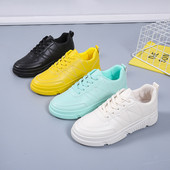 Νέα Γυναικεία Αθλητικά Παπούτσια Μόδα Αθλητικά Παπούτσια με κορδόνια Παπούτσια Τένις Πλατφόρμα Παπούτσια Γυναικεία Βουλκανιζέ Παπούτσια Άνοιξη Φθινόπωρο καραμέλα χρώματα