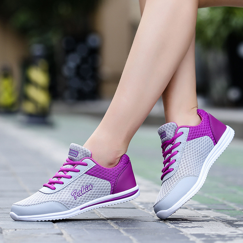 Tenisice Ženske platforme Ženske ravne cipele za slobodno vrijeme Za žene Prozračne mrežaste cipele za slobodno vrijeme Ženske cipele Tenisice Ženske tenisice