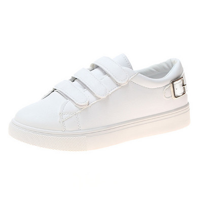 Γυναικεία HOok&LOOP Λευκά Αθλητικά Παπούτσια Summer Round Head Vulcanized παπούτσια 2022 Simplicity Outdoor Αντιολισθητικά Γυναικεία φοιτητικά παπούτσια casual