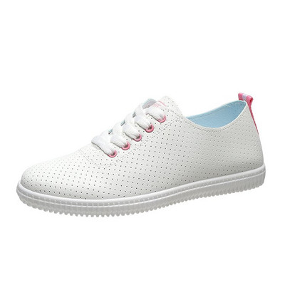 Naiste vulkaniseeritud jalatsid hingavad mugavad augud välispordijalatsid Suvised jooksujalatsid moelauajalatsid Paks tald