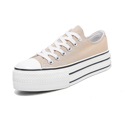 Naiste lõuendist jalanõud kõndimisjalatsid tossud hingavad mugavad imetamisjalatsid vabaaja paks tallaga jalanõud libisemiskindlad vulkaniseeritud jalanõud