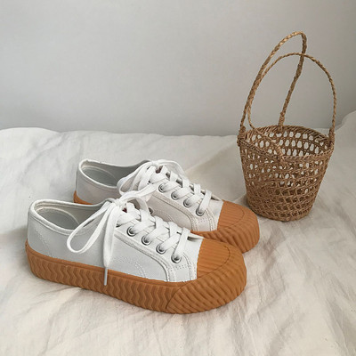 Moodsad tossud Naiste lõuendjalatsid Klassikalised retrostiilis Naised Vulkaniseerivad kingad Naiste vabaaja jalanõud Naissoost tudengitrennid