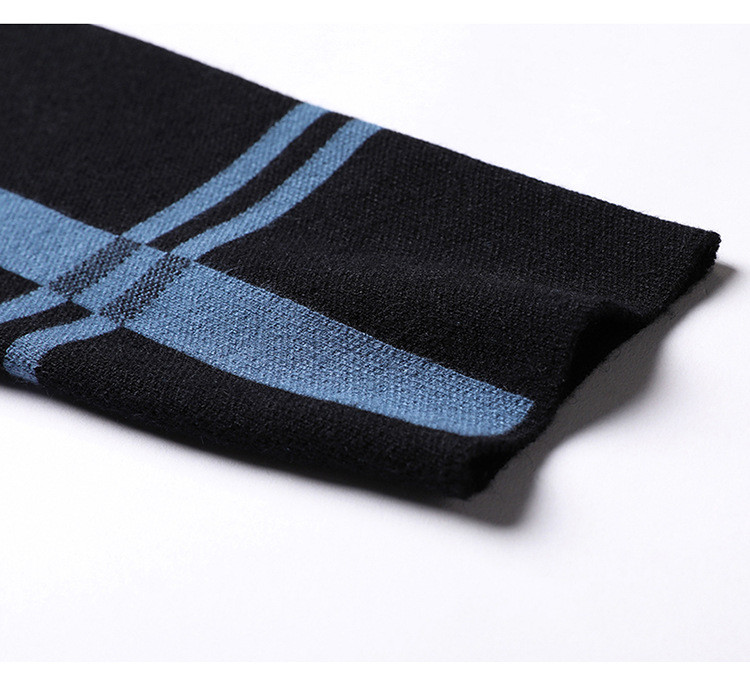 Novi muški proljetni korejski pleteni kardigan vrhunske marke Modni karirani pulover Kaput Muški jesenski luksuzni džemperi za slobodno vrijeme