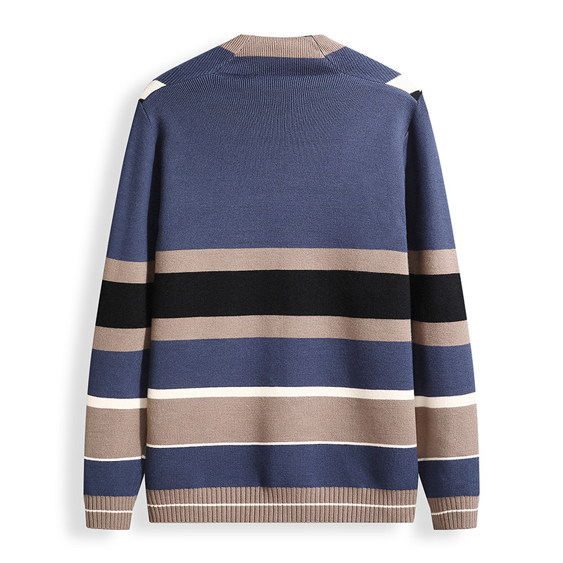 Kardigan Muški pleteni pulover Muška vanjska odjeća Top pletena jednobojna ležerna korejska modna pletena jakna Kaput