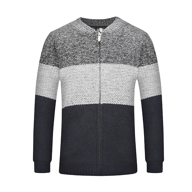 Meeste kampsunid sügistalv soe kašmiir kunstkarusnahk villane kardigan mantlid lukuga kampsunid jakid meeste vabaaja kudumid kampsun