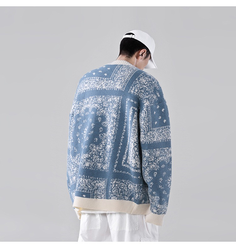 Jaapani etniline mood Kampsun Tänavarõivad Harajuku vabaaja kampsun Meeste rõivad Kampsun Retro avar paar meeste rõivad