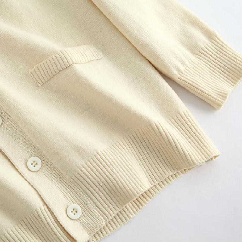 Korejski kardigan muški džemper pleteni gornji dio muške odjeće tamnoplavi džemper dugih rukava s v izrezom oversize džemper jakna muški kaput