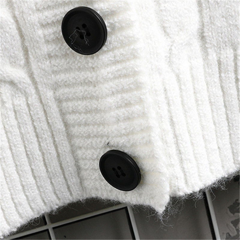 Jesenski muški pulover Kardigan Slim Fit Jednobojni pleteni kardigan Muška kauzalna pulover Muška odjeća 2022.