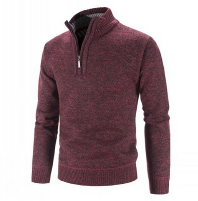 Sügismoodne kampsun meestele vabaaja kampsun Hombre soe soliidne kvaliteetne uus kevadine pikkade varrukatega meeste tänavarõivad noortebränd