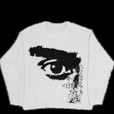 Ανδρικά vintage πλεκτά πουλόβερ Πουλόβερ φθινοπώρου/χειμώνα με ζιβάγκο Unisex Y2K Harajuku Oversized πουλόβερ με εκτύπωση Chic αισθητικής