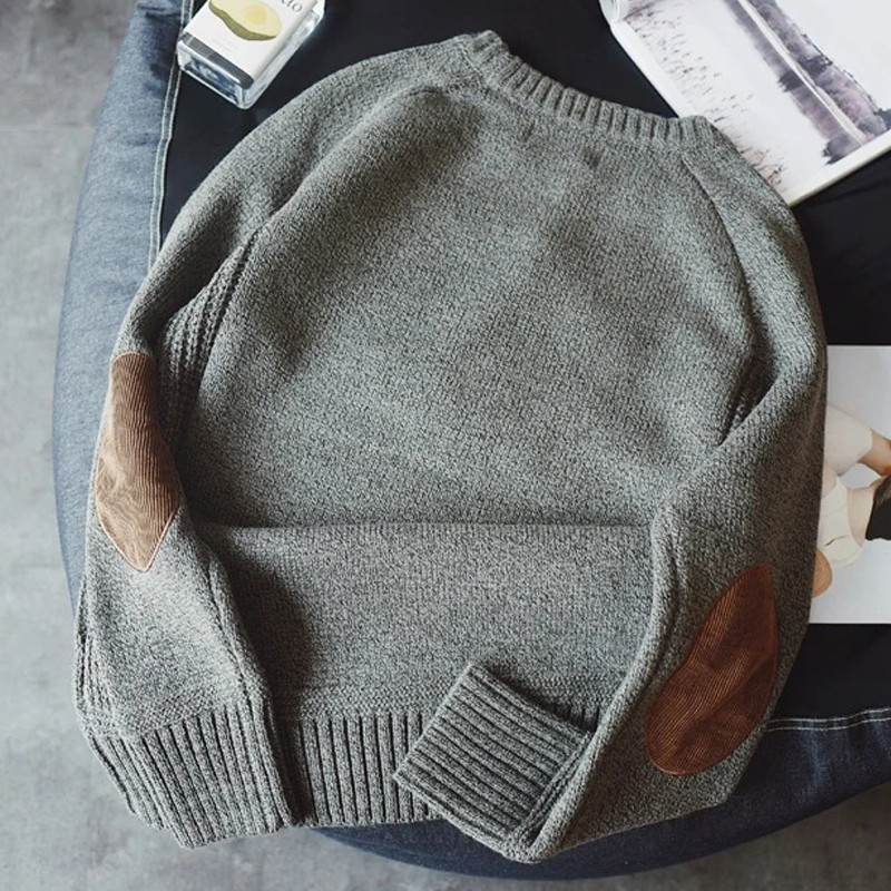 Ανδρικά πουλόβερ 2023 Χειμερινό νέο στυλ χοντρό ζεστό πουλόβερ ανδρικό νεανικό πουλόβερ με λαιμόκοψη φθινόπωρο Ανδρικά μάλλινα πουλόβερ μέγεθος M-5XL
