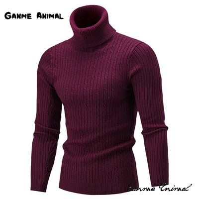 Νέο χειμωνιάτικο ανδρικό πλεκτό πλεκτό Keep ανδρικό πλεκτό μάλλινο ζιβάγκο ζεστό πουλόβερ Casual πουλόβερ παλτό πλεκτό πουλόβερ