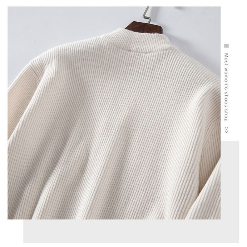 Sügistalvine ühevärviline Jaapani lukuga vabaaja kampsunid Meeste pikkade varrukatega avara mood vertikaalse triibuga kardigan meeste mantel