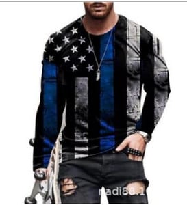 2023 νέο ευρωπαϊκό και αμερικανικό καλοκαιρινό ανδρικό χιπ χοπ μπλουζάκι τρισδιάστατο νέο καρτούν εκτύπωσης μελισσών με μακριά μανίκια casual σπορ μόδας