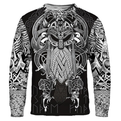 Vintage ανδρικό βαμβακερό μπλουζάκι Φθινοπωρινό υπερμεγέθη ανδρικό φούτερ με στρογγυλή λαιμόκοψη casual μακρυμάνικα μπλουζάκια ανδρικά βαριά μέταλ ρούχα