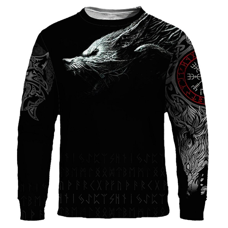 Vintage ανδρικό βαμβακερό μπλουζάκι Φθινοπωρινό υπερμεγέθη ανδρικό φούτερ με στρογγυλή λαιμόκοψη casual μακρυμάνικα μπλουζάκια ανδρικά βαριά μέταλ ρούχα