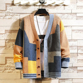 2022. aasta tippklassi uus sügistalv disainer Luksuslik mood Kootud kardiganid Kampsunid Meeste vabaaja trendikad mantlid Jope Meeste riided