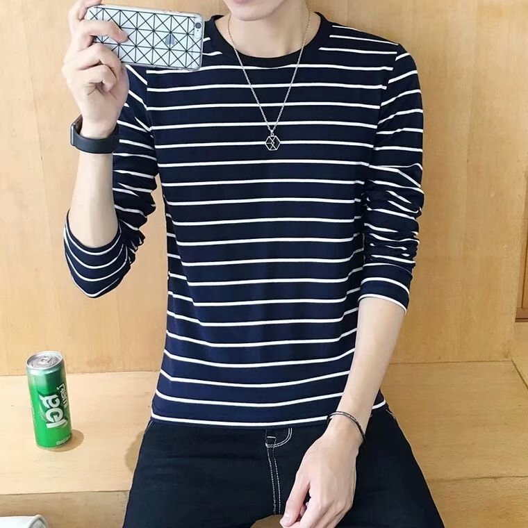 Ανδρικά πουκάμισα με κάτω μέρος Ανδρικά μπλουζάκια casual με λαιμόκοψη ανοιξιάτικη και φθινοπωρινή ρετρό μπλουζάκι Best Seller Casual tops Ανδρικά μπλουζάκια