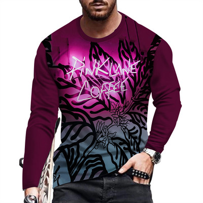 Ανδρικό μακρυμάνικο μπλουζάκι μόδας και casual