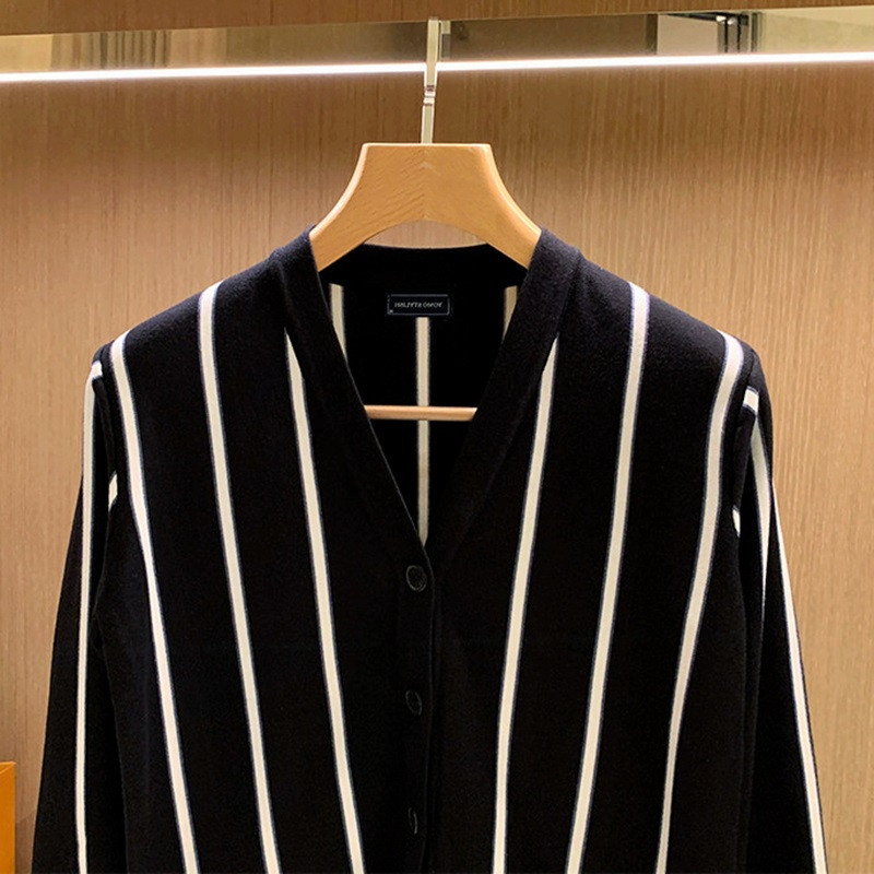 Kampsunid Meeste Euroopa stiilis kudumine Meeste Paarirõivad Soojad Lihtsad Kõik sobivad Ulzzang Populaarne vabaaja tänavarõivad Triibuline Retro