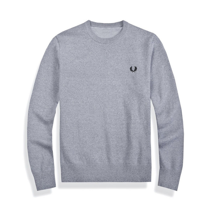 Uus sügistalvine esmaklassiline tikandiga ümarkaelusega meeste kampsun, moodne vaba vabaaja mugav ja luksuslik kootud pullover kampsun