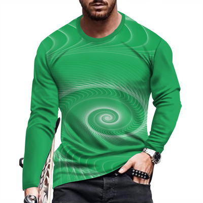 Pavasario ir rudens vyriški marškinėliai ilgomis rankovėmis