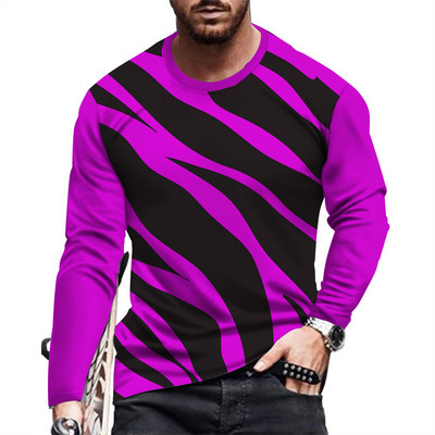 Ανδρικό μπλουζάκι με μοντέρνα και casual μακρυμάνικη προσωπικότητα