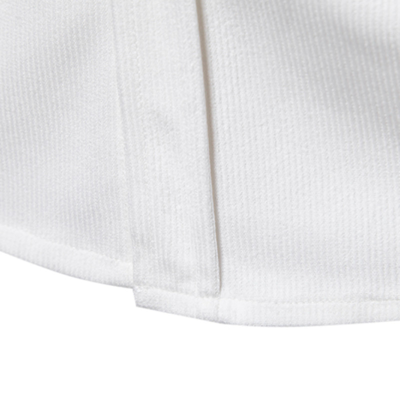 Vyriški nauji rudens aukštos kokybės velveto mados laisvalaikio vienspalviai marškiniai ilgomis rankovėmis