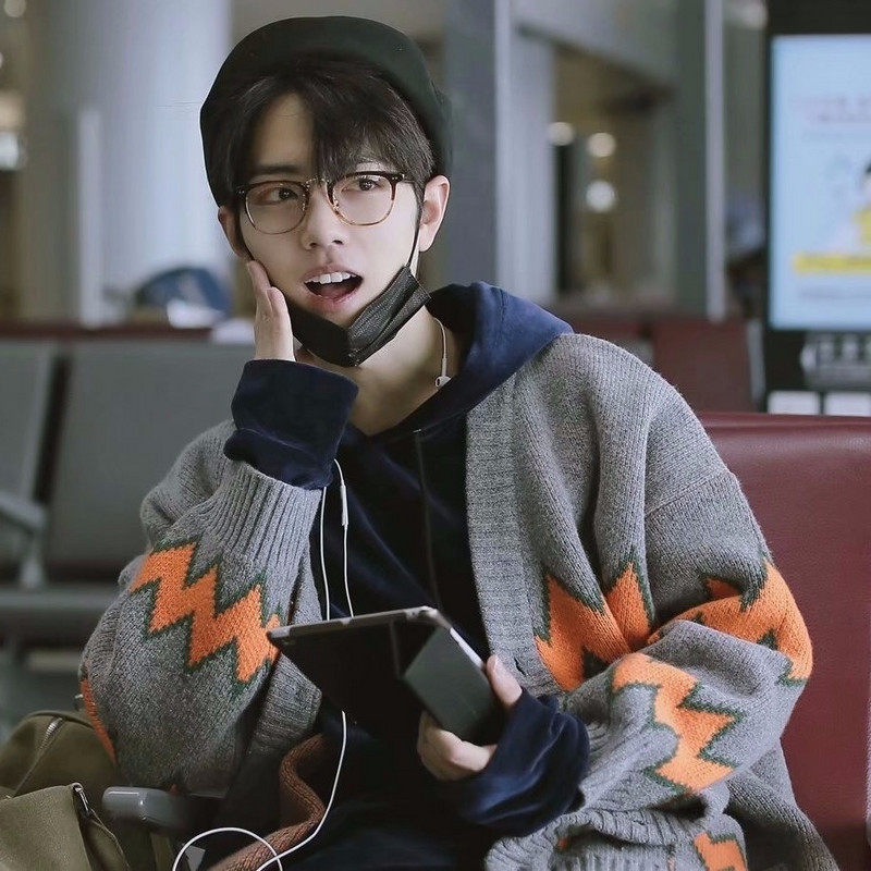 Xiao Zhani samas stiilis kampsun, meeste moepaar, laiska stiiliga kampsun, Korea versiooni avar mantel, uus tudengi kevad ja