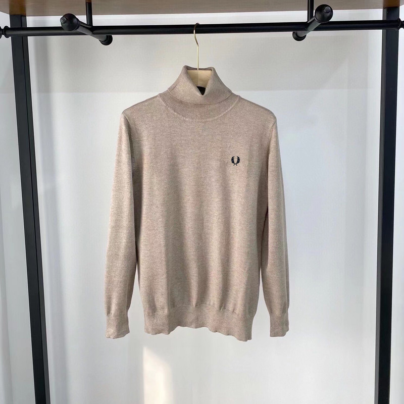 Νέο Φθινόπωρο Χειμώνας Ανδρικό Πλήρωμα Λαιμόκοψη Αυτιά Δάφνη πουλόβερ Μόδα Άνεση Κλωστή Πλεκτά Σταντ Γιακά Πουλόβερ με ψηλό γιακά